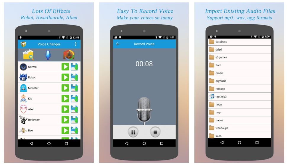 Telefonieren beim app verändern stimme Stimme verändern: