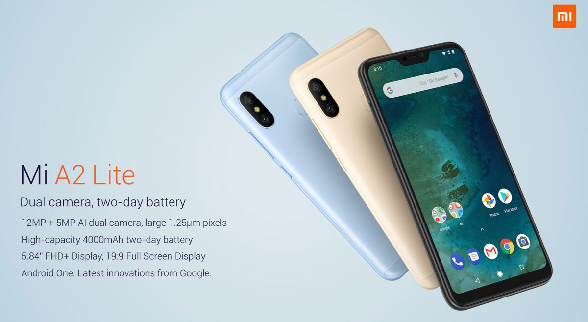 You Can Now Buy The Xiaomi Mi A2 And Mi A2 Lite In Spain
